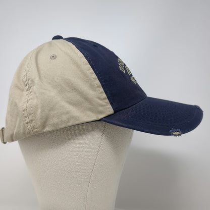 Disneyland Resort Baseball Cap Blue Beige One Size Cotton Slideback Graphic Hat
