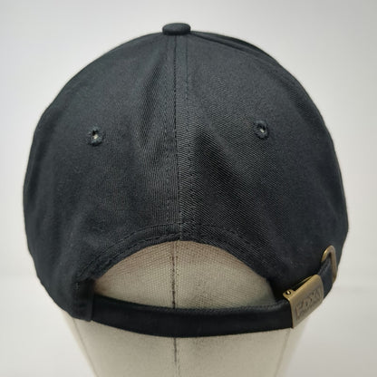 Barker Gear Fox Business Logo Baseball Cap Black One Size Cotton Adjustable Hat