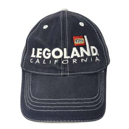 Legoland California Strapback Baseball Cap Blue One Size Adjustable Embroidered