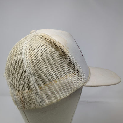 T.I. Trucker Hat Beige One Size Lehighton Auto Show Anniversary Car Snapback