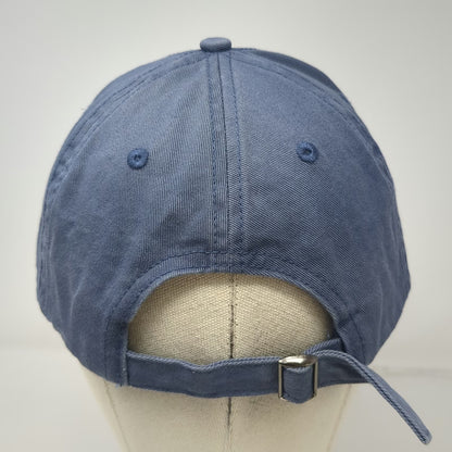 Crested Butte Colorado Mountain Blue Baseball Cap Hat One Size Slideback Cotton