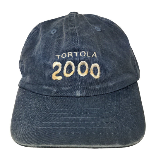 Tortola 2000 Strapback Hat Blue One Size Embroidered Outdoor 6 Panel