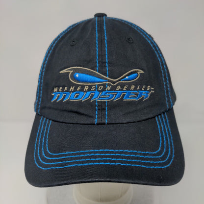 McPherson Series Monster Strapback Hat Black OSFA Embroidered Mathews