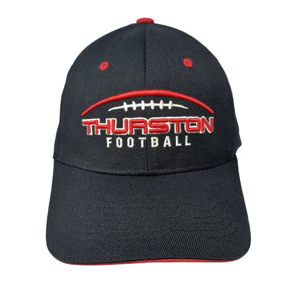 Thurston Football Colts Fitted Hat Black L/XL Embroidered 6 Panel Prep Gear