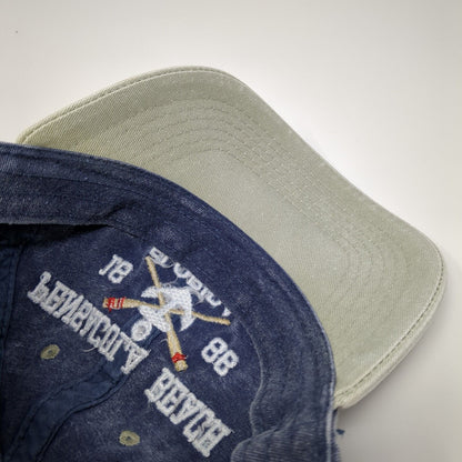 Pensacola Beach Florida 1686 Slideback Hat Blue One Size Embroidered
