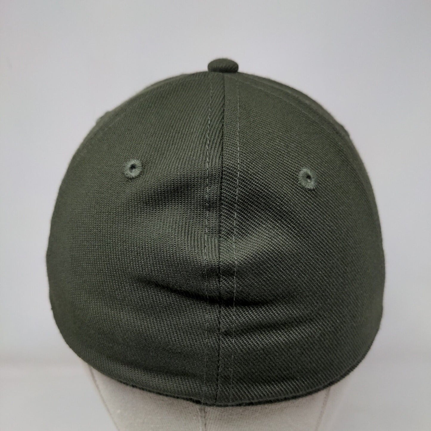 Boy Scout of America Webelo Fitted Cap Green S/M Embroidered Plaid Vented Holes