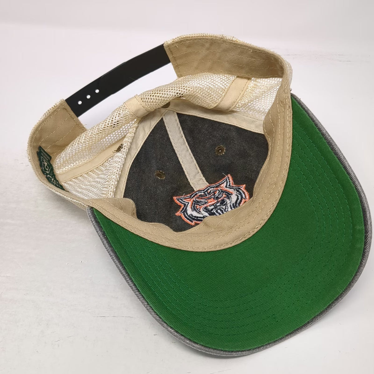 Legacy Auburn Tigers NCAA Trucker Hat Gray One Size Snapback Mesh Logo Hat