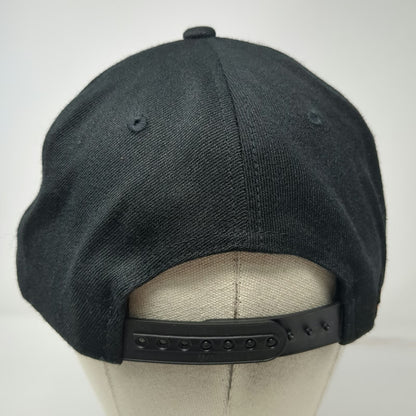 Yupoong Snapback Hat Black One Size Fox Factory Bob Portrait Patch 110 Flexfit