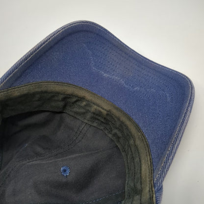 Nike Baseball Cap Blue One Size Athletics Logo Embroidered Slideback Cotton Hat