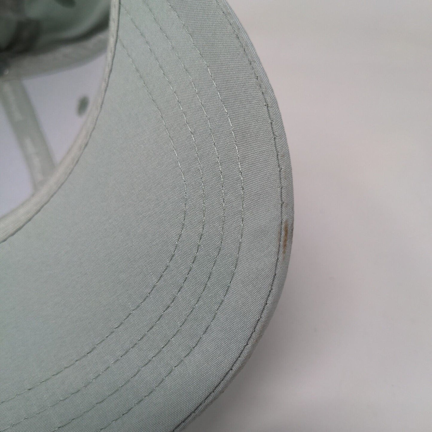 Blogilates Strapback Hat Ponytail Grayish-Green One Size Embroidered Moon