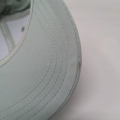 Blogilates Strapback Hat Ponytail Grayish-Green One Size Embroidered Moon