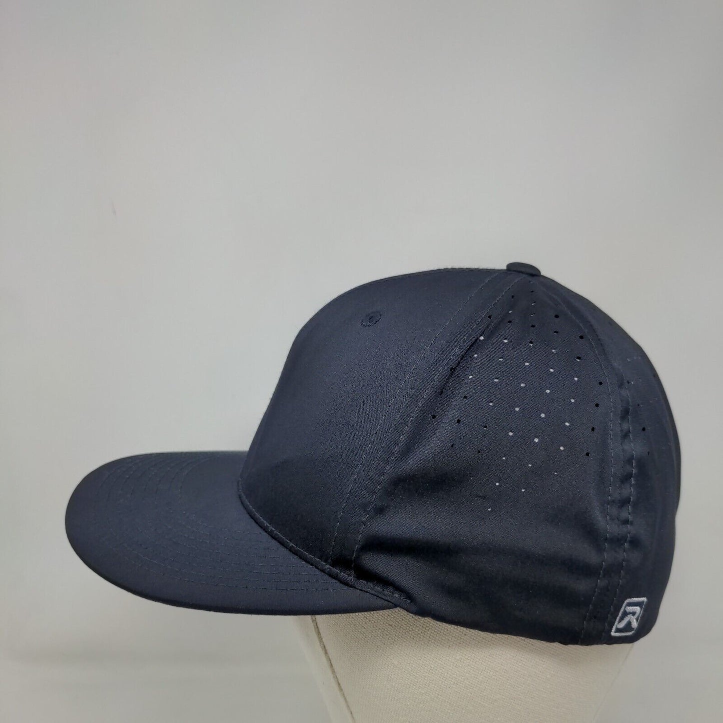 D.L. Evans Fitted Hat Blue S/M PTS 30 Performance Team Series Richardson