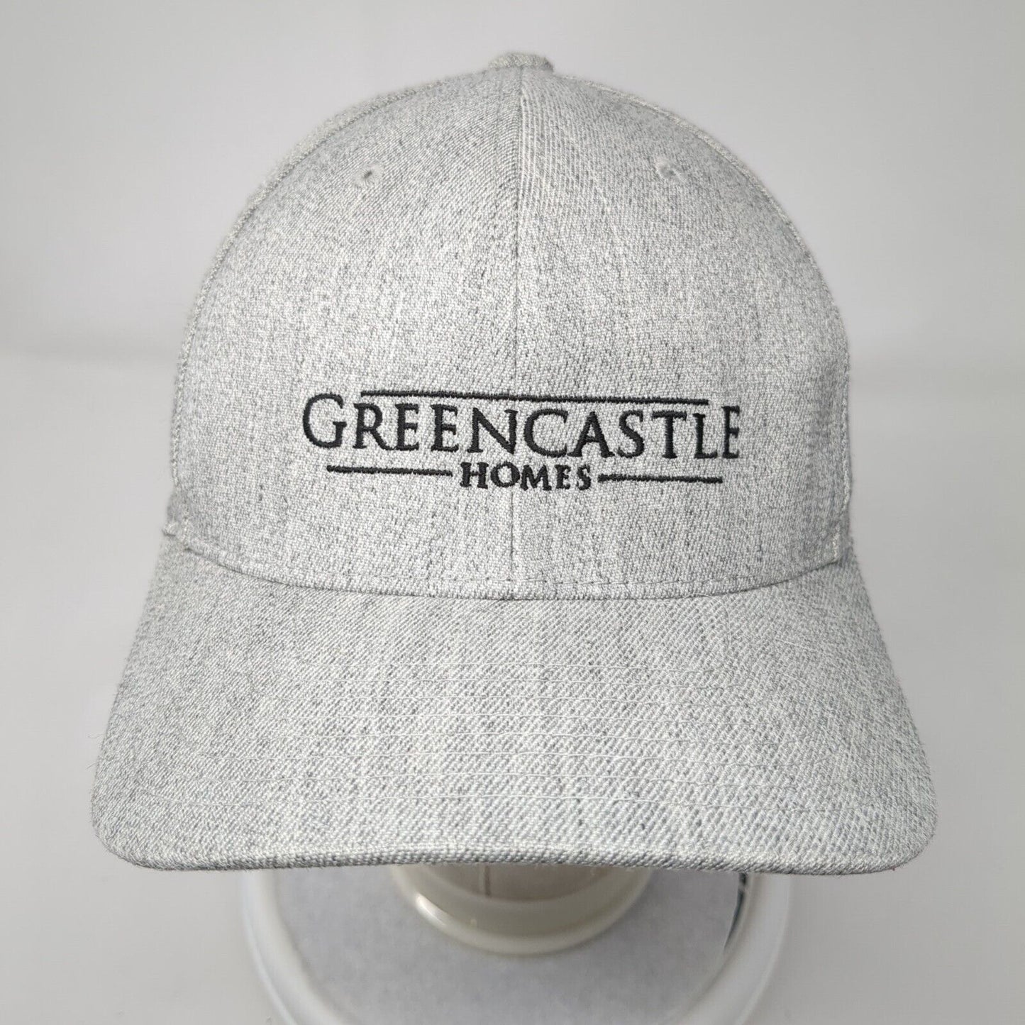 Greencastle Homes Fitted Hat Gray L-XL Embroidered Flexfit Yupoong