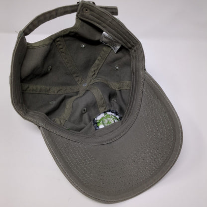 Cayman Turtle Centre Slideback Hat Gray One Size Adjustable Embroidered