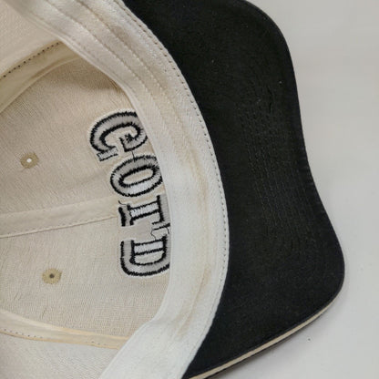 GOLD Fitted Hat Multicolor L/XL Embroidered Flexfit 6 Panel Richardson