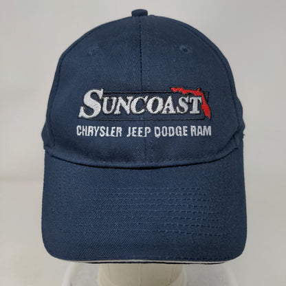 Suncoast Chrysler Jeep Dodge Ram Strapback Hat Blue One Size Port & Company