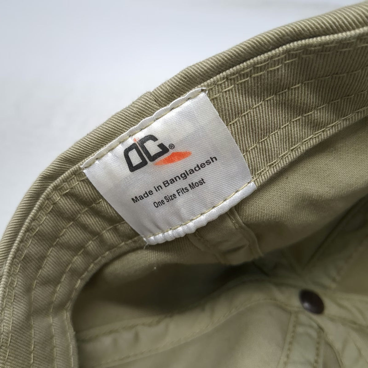 Outdoor Cap Baseball Cap Beige One Size Two Rivers Winery Buckle Slideback Hat