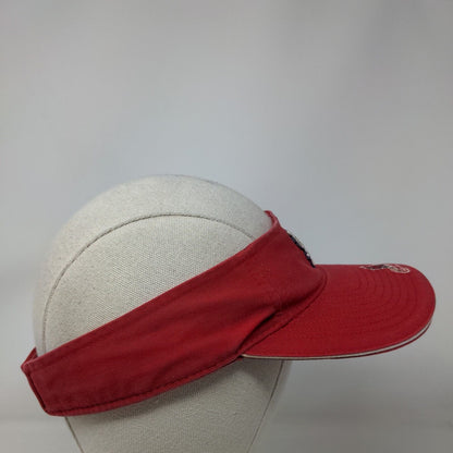 St. Louis Cardinals Puma Strapback Sun Visor Cap Hat Red OSFA Embroidered Logo