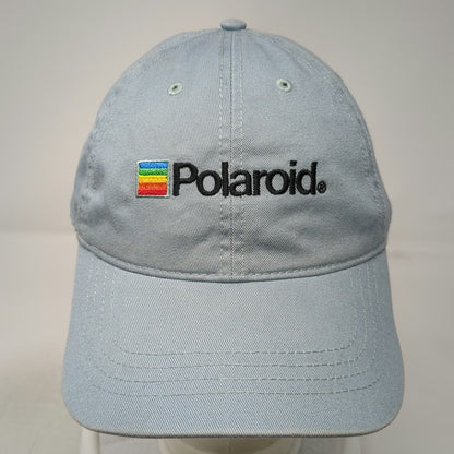 Cap America Polaroid Rainbow Logo Blue Baseball Cap OSFM Adjustable Cotton Hat