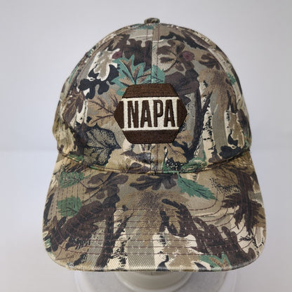 NAPA Larry Csonka Strapback Hat Camo One Size Adjustable Hunting Outdoor