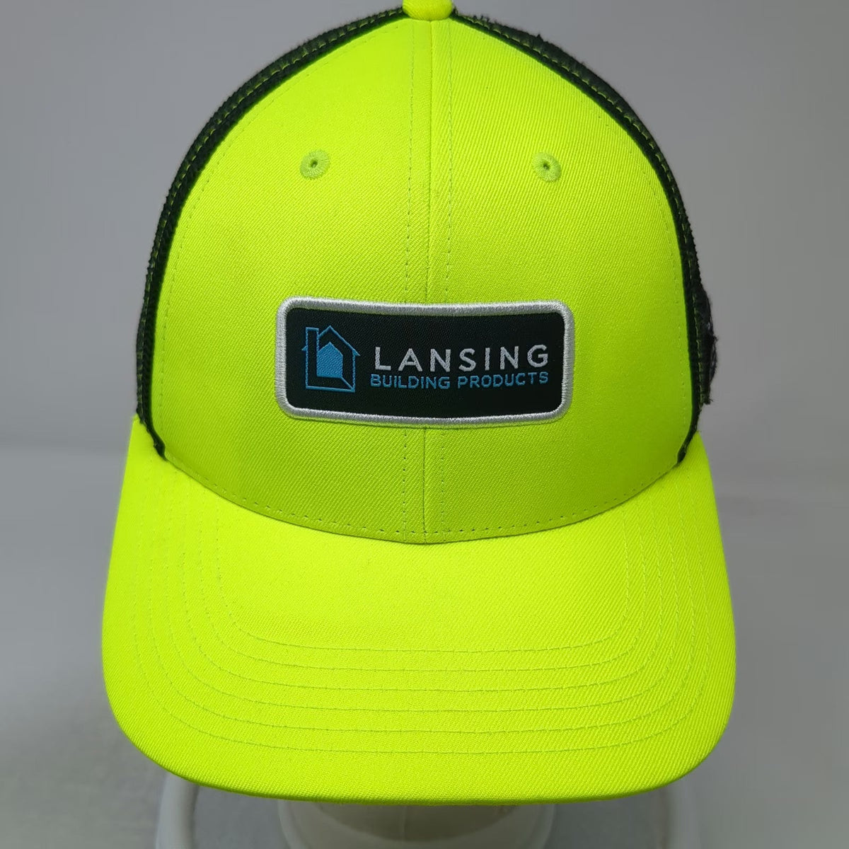 Lansing Building Products Trucker Hat Green One Size Mastic Ply Gem Mesh Back