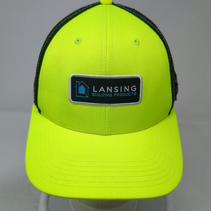 Lansing Building Products Trucker Hat Green One Size Mastic Ply Gem Mesh Back