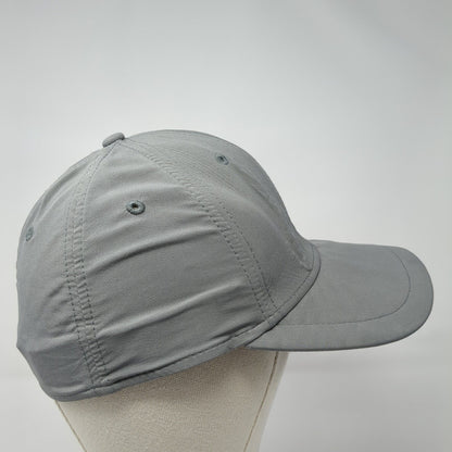 Russell Fitted Hat Gray Size L/XL Lightweight Vented Holes 6 Panel Blank