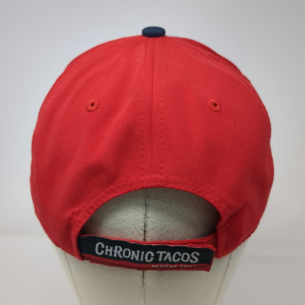MLB Los Angeles Angels Baseball Cap Red One Size USA Flag Chronic Tacos Hat