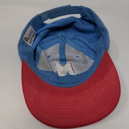 Memphis Redbirds Strapback Hat Multicolor One Size Adjustable Embroidered