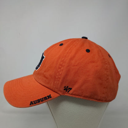 '47 Brand Men's Slideback Hat Orange OSFA Embroidered Auburn University Tigers