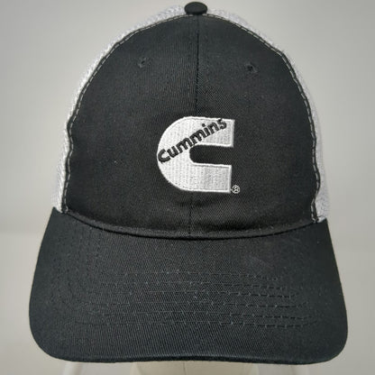 Blank2Branded Baseball Cap Black One Size Mesh Back Strapback Cummins Logo Hat