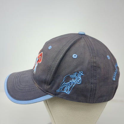 Bucks Bags Caldwell Night Rodeo Blue Baseball Cap One Size Strapback Horse Hat