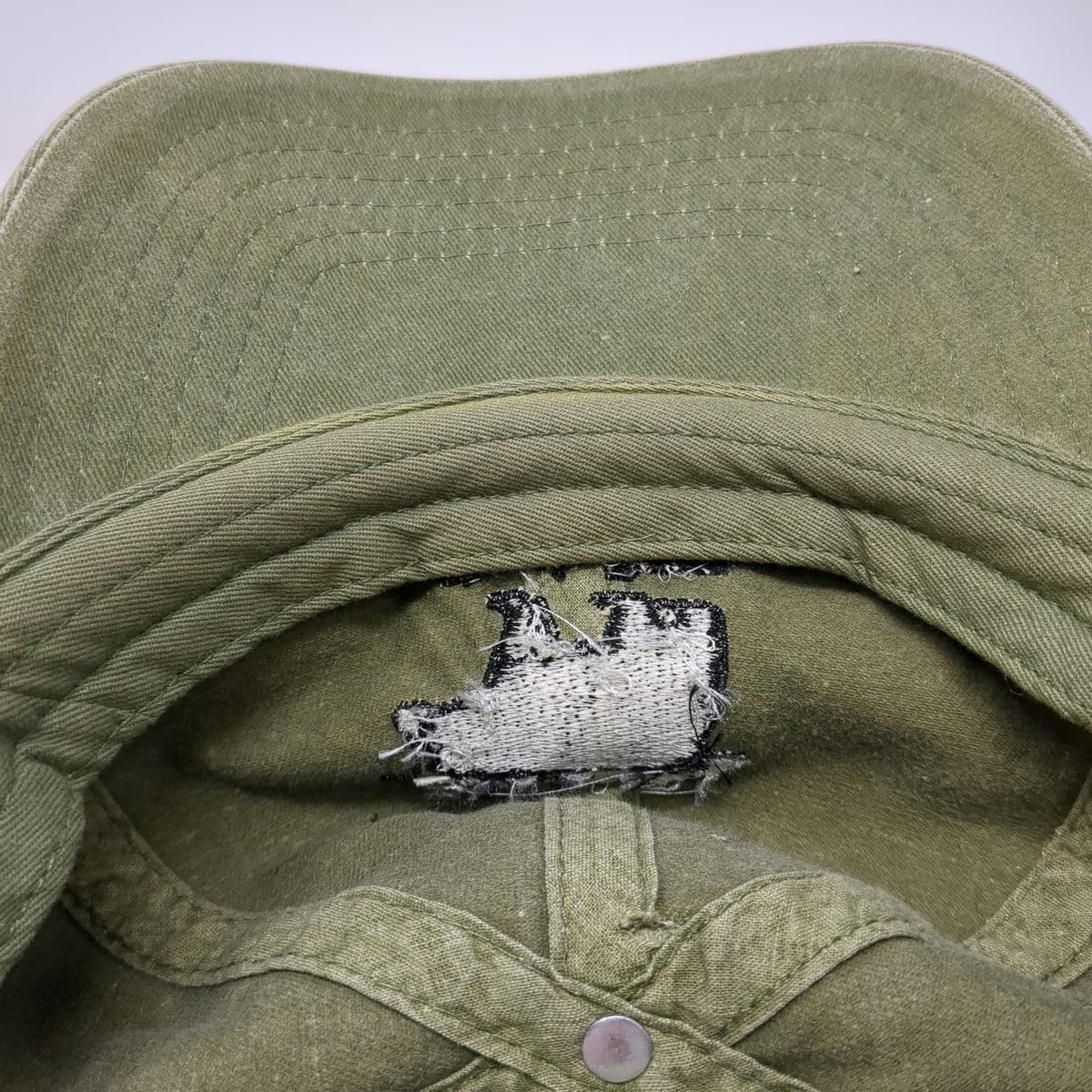 HitWear Black Bear Diner Baseball Cap Green One Size Strapback Embroidered Hat
