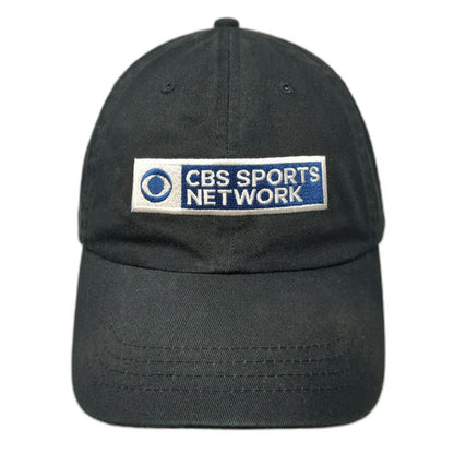 Captiv8 Baseball Cap Black One Size CBS Sports Network Strapback Hat Adjustable