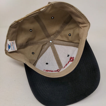 Cast-Crete High Strength Lintels Snapback Hat Tan One Size Embroidered