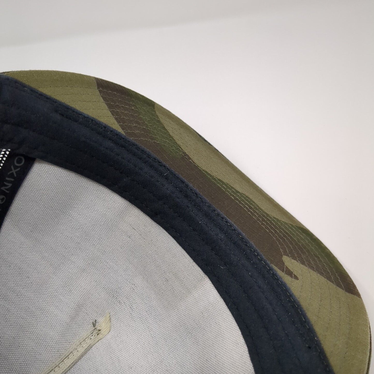 Nixon Patch Snapback Trucker Hat Camouflage One Size Mesh Back Yupoong