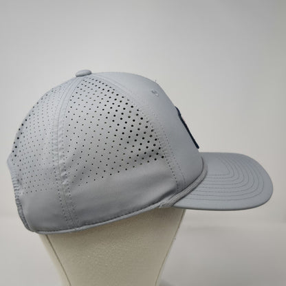 Imperial 5 Panel Gray One Size Performance Perforated Rope Mountain Golf CA Hat