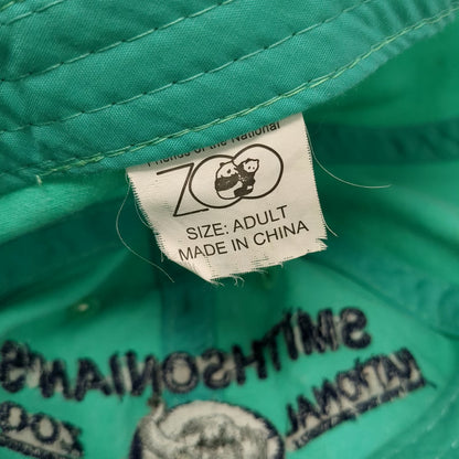 Smithsonian National Zoo Blue Baseball Cap One Size Hat Strapback Elephant Logo