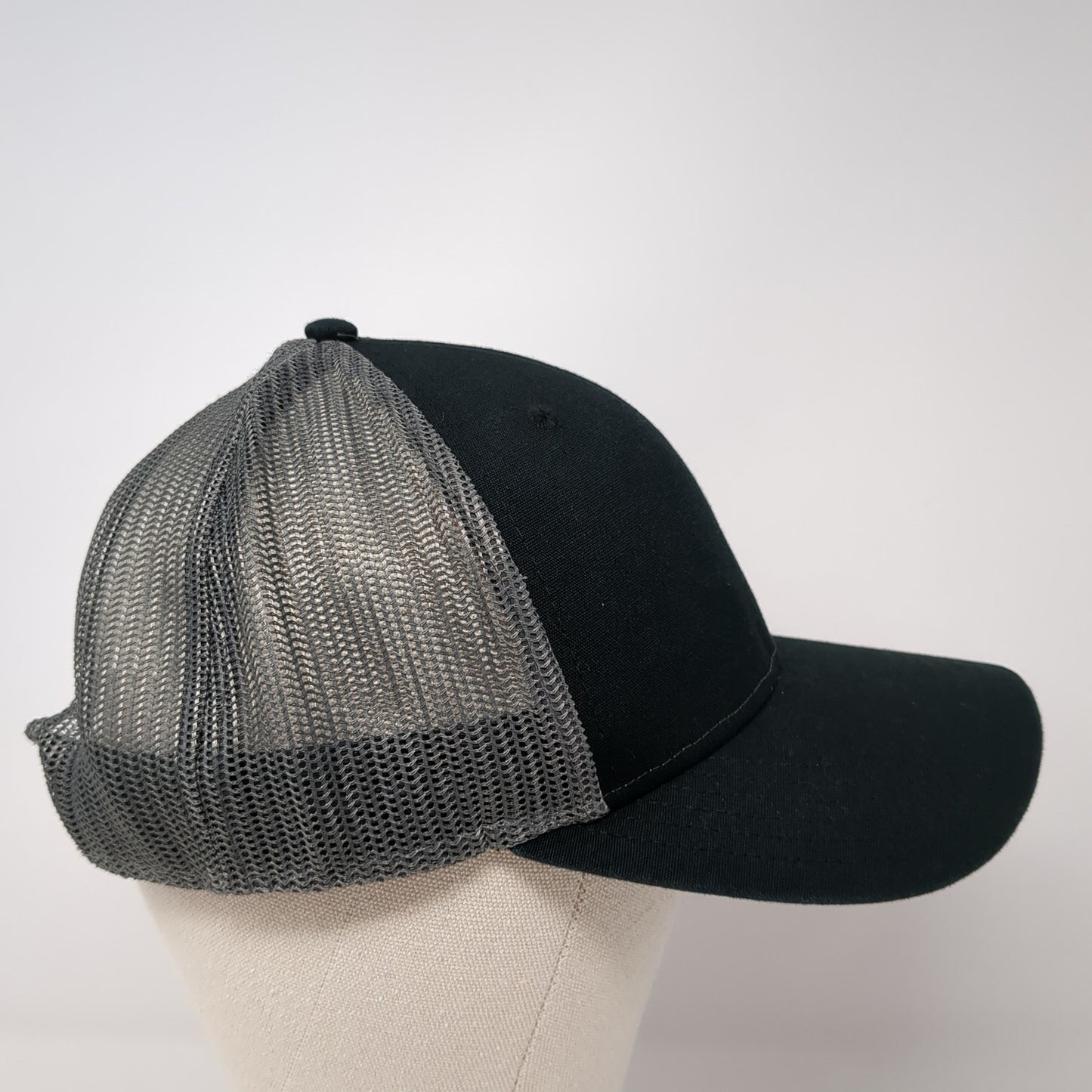 Chi Alpha Snapback Trucker Hat Black One Size Adjustable Mesh Back Otto