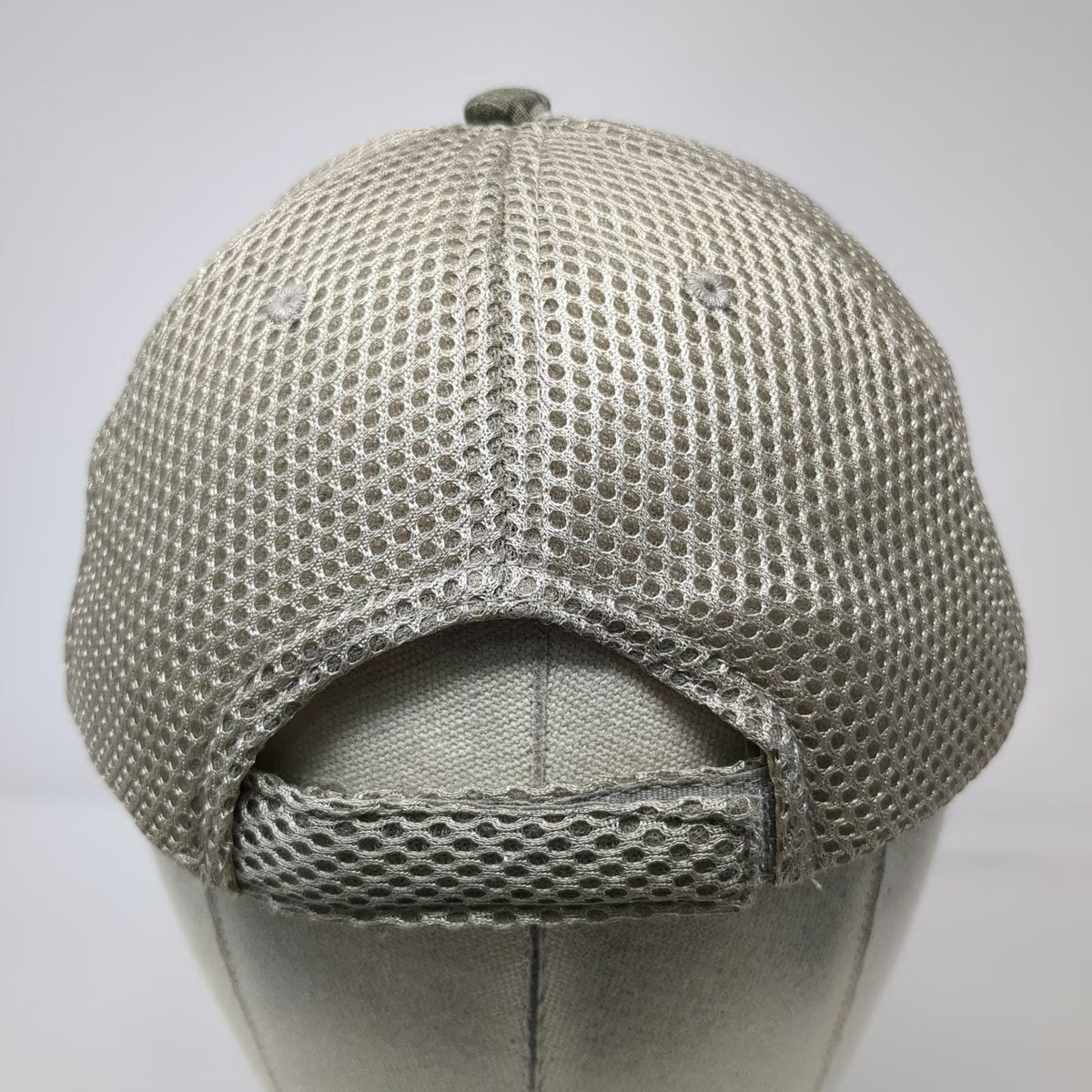 Green Camo Baseball Cap One Size Mesh Back American Flag Strapback Tactical Hat
