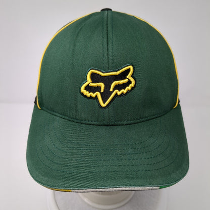 Fox Fitted Hat Multi L/XL Embroidered Flexfit Colorblock 6 Panel