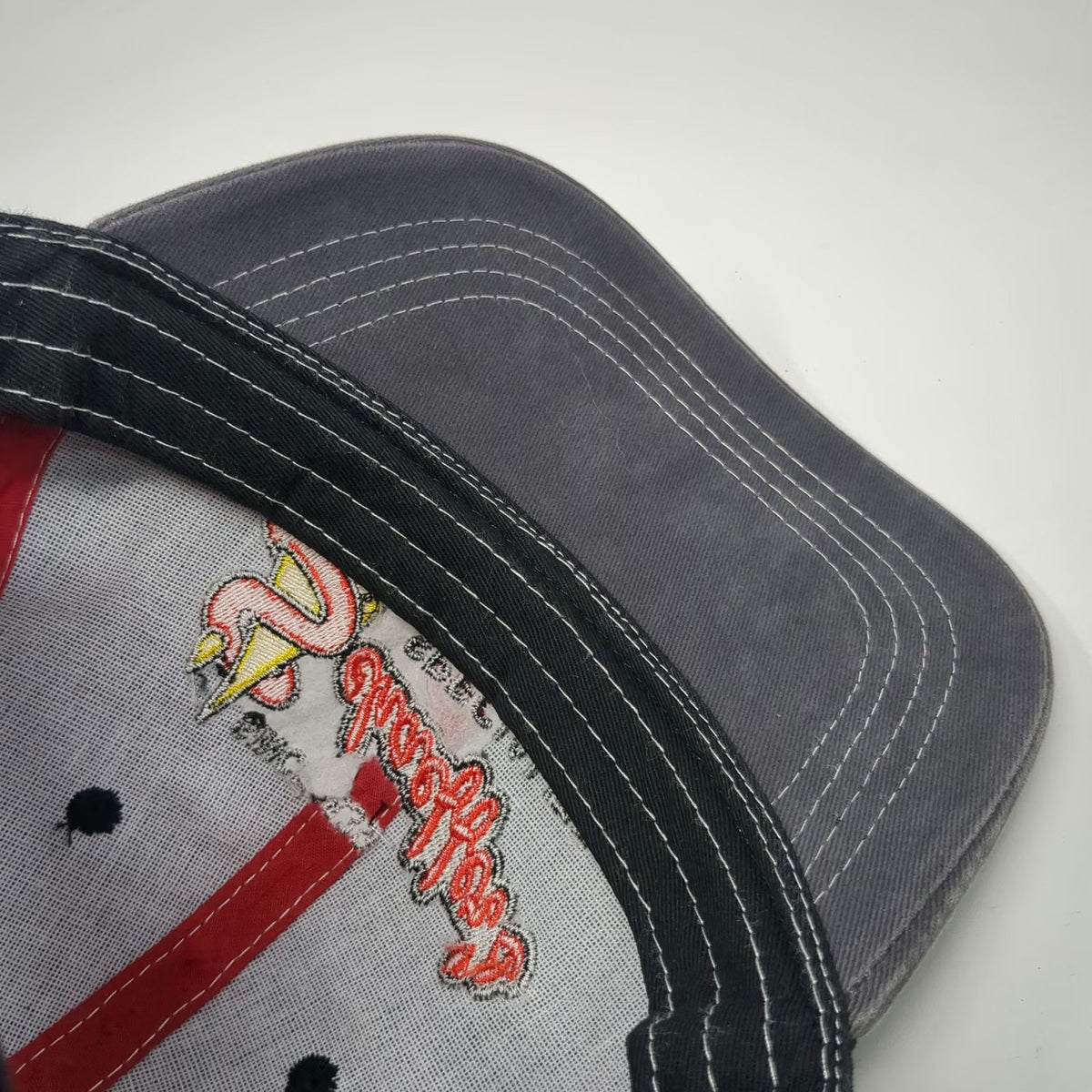 T&P Schaeffer's Specialized Lubricants Gray Black Baseball Cap One Size Hat