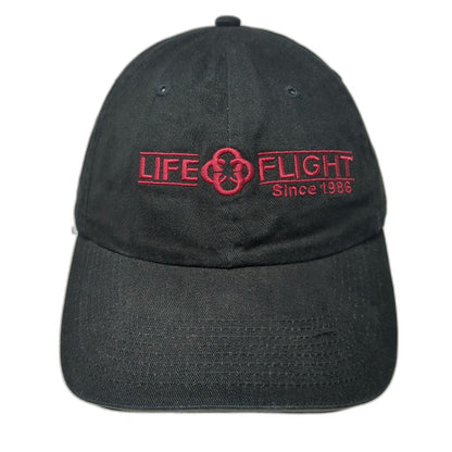 Kati Baseball Cap Black One Size Life Flight Saint Alphonsus Boise Idaho Hat