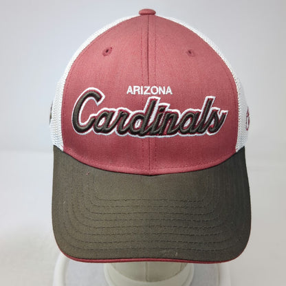 Reebok Arizona Cardinals NFL Trucker Hat Red Brown White One Size Mesh Snapback
