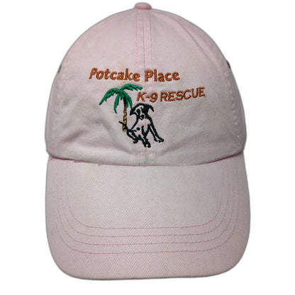Anvil Baseball Cap Pink OSFM Potcake Place K-9 Rescue Turks Caicos Cotton Hat