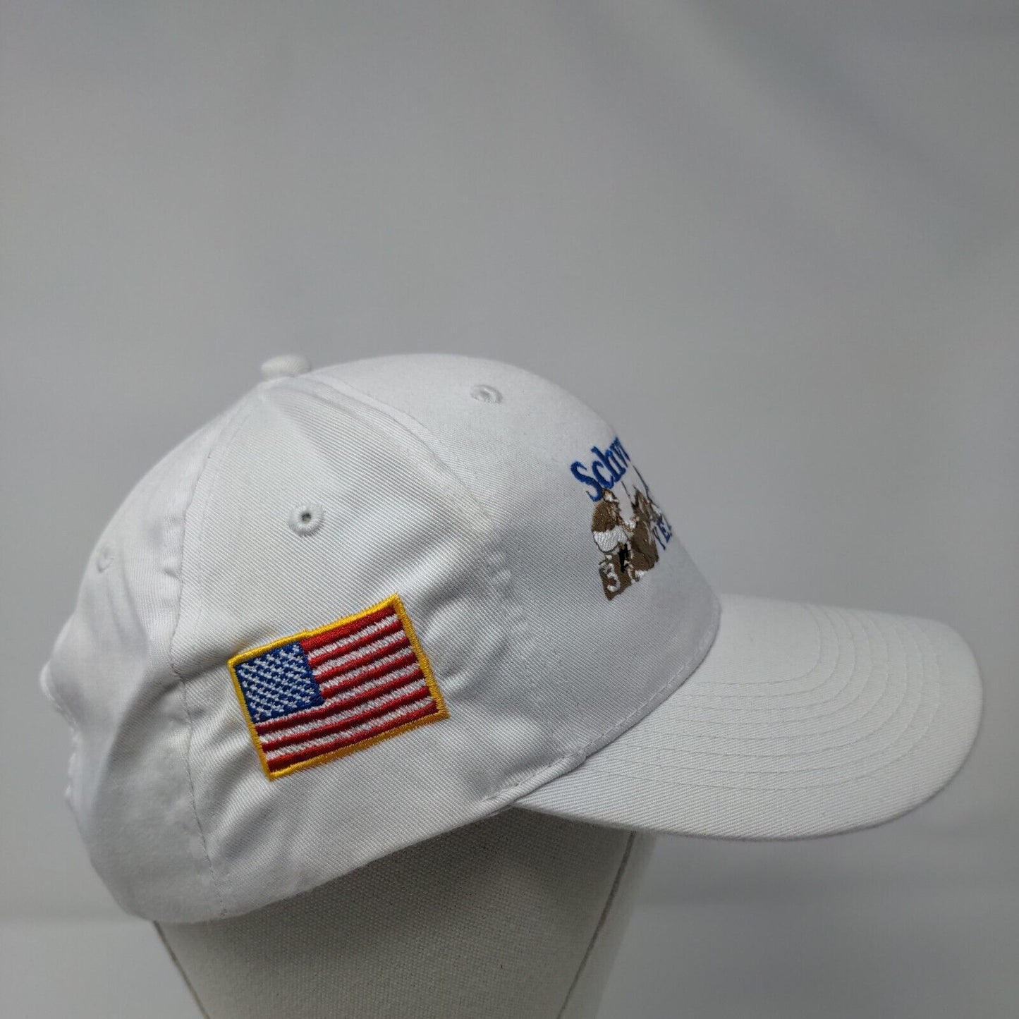 Schvaneveldt Andreini Yearling Sale Snapback Hat White OSFM Embroidered