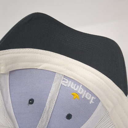 Simplot Gadwear Solutions Snapback Trucker Hat Gray OS Adjustable Mesh Back