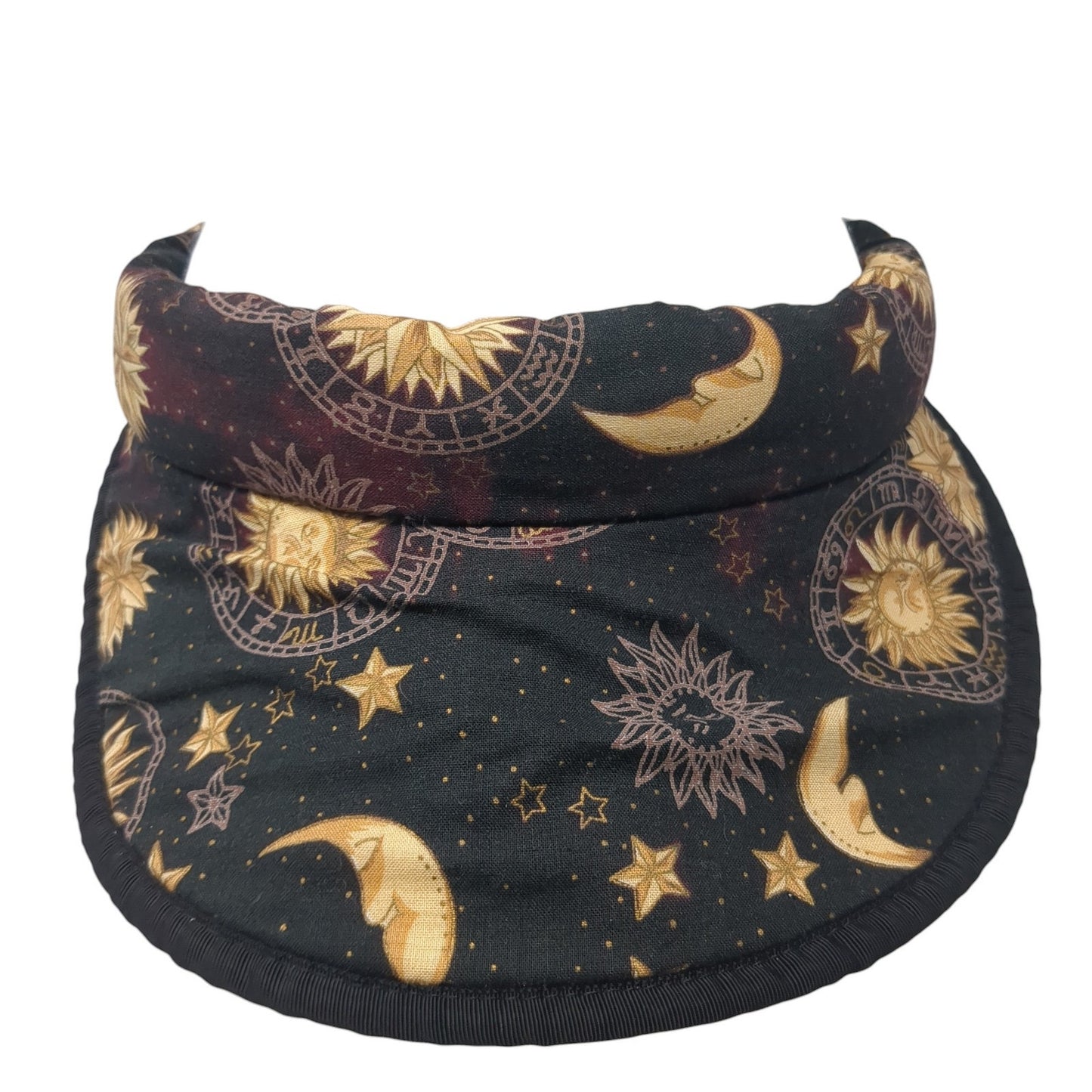 Paul ❤️ Paula Sun Visor Hat Multicolor One Size Adjustable Lightweight Sun Moon