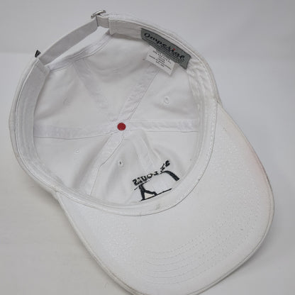St. Louis Publinx Open Slideback Baseball Cap White One Size Adjustable Imperial