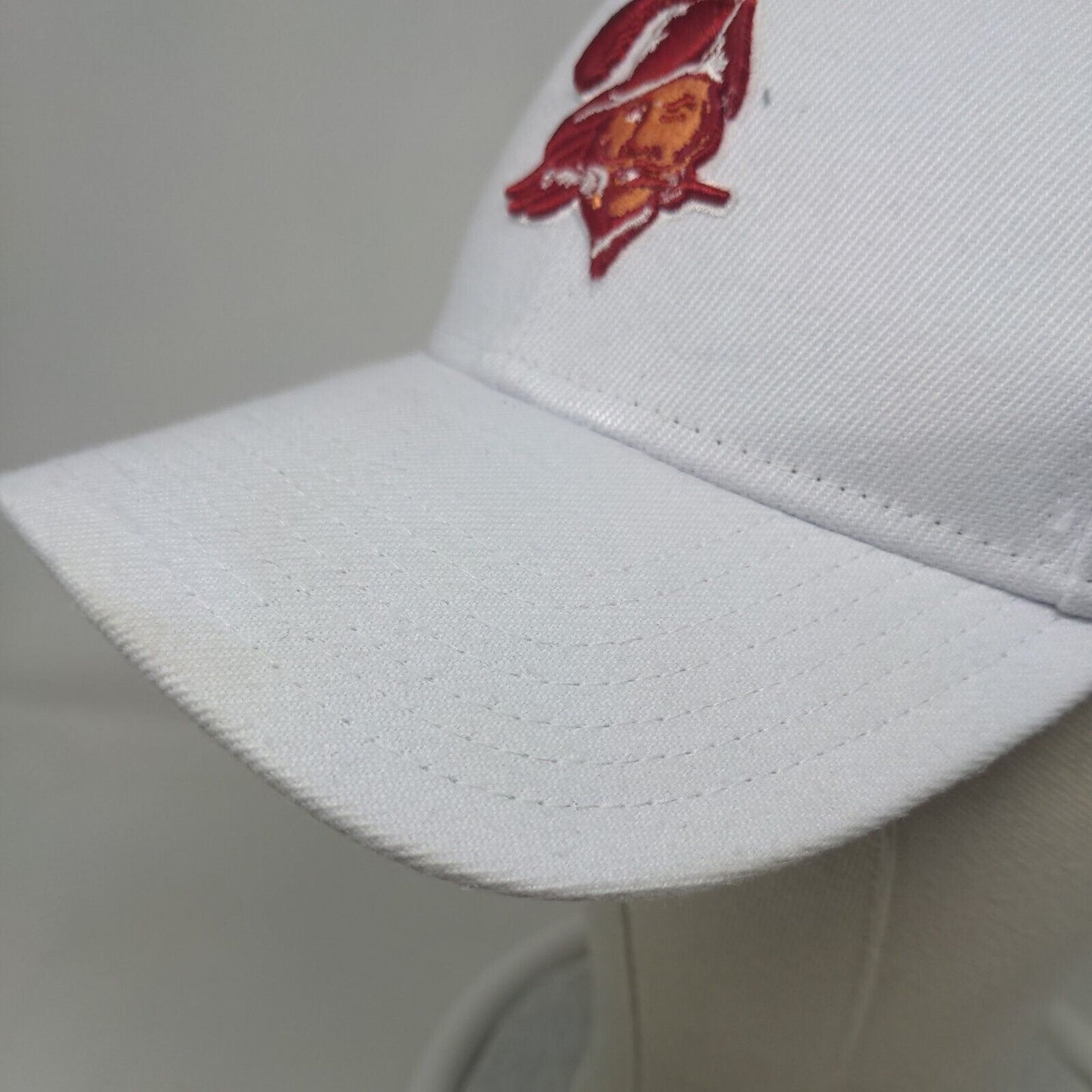 '47 Brand Boy's Strapback Hat White Embroidered Tampa Bay Buccaneers Retro Logo